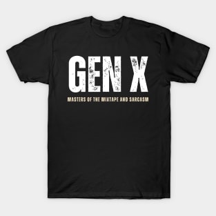 Gen X Retro Vibes Design for True Generation Xers T-Shirt